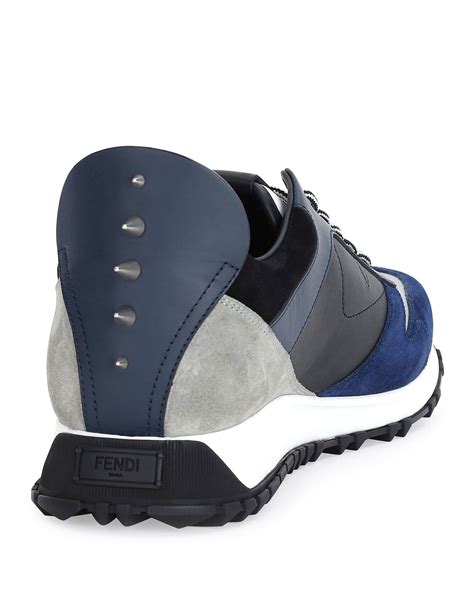 fendi men sneakers|fendi monster block sneakers men.